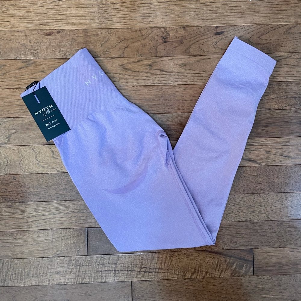 NVGTN Lilac Contour Seamless Leggings